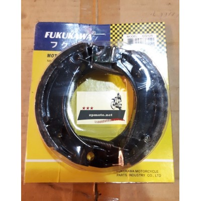 Колодки тормозные барабанные (нарезные) Delta (Дэльта) Alpha (Альфа) Active (Актив) Yamaha Jog 50 GY6 Viper Yiben 2 шт. Колодки гальмівні барабанні нарізні