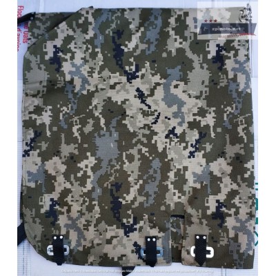 Тент Чехол (Камуфляжный) коляски (650215) Днепр (Мт), К-750 (Касик), Урал, М-72 (с кожаными хлыстиками) цвет "Пиксель ЗСУ"
