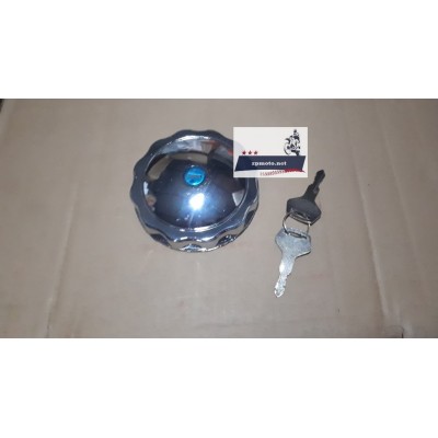 Крышка бензобака Днепр (Мт), Урал, К-750 (Касик) хром, с ключом (7210420-01) Кришка бензобака Дніпро (Мт), Урал, К-750 (Касик) хром, з ключем (7210420-01)