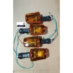Повороты № 13 желтое стекло (4 шт.) JAWA 634 638 Днепр (Мт) Урал К-750 (Касик) ИЖ Планета, Юпитер Минск Восход Муравей Карпаты Верховина, Delta (Дэльта), Alpha (Альфа), Active (Актив) ИЖ Орион Повороти ІЖ Оріон
